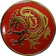 Olympus Sport Brooch Red Dragon 5009025