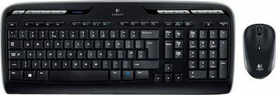 Logitech Wireless Combo MK330 Keyboard & Mouse Set English UK