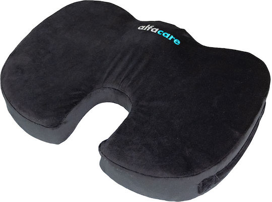Alfa Care Economy Economy Μαξιλάρι Καθίσματος για Κόκκυγα με Memory Foam & Οπή 44x37x7cm σε Γκρι χρώμα AC-727