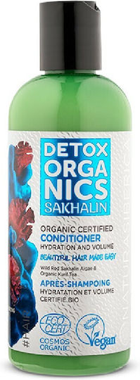 Natura Siberica Detox Organics Sakhalin Conditioner Ενυδάτωσης για Όλους τους Τύπους Μαλλιών 260ml
