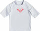 Roxy Wholehearted Kinder Badeanzug UV-Schutz (UV) Shirt Weiß