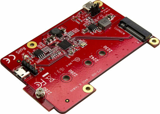 StarTech USB to M.2 SATA Converter for Raspberry Pi and Development Boards PIB2M21