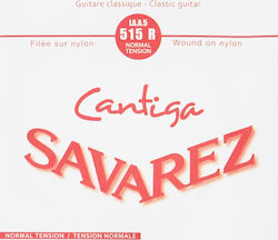 Savarez Single Silver Plated String for Classic Guitar Cantiga A (La) .0337w"