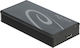 DeLock Hard Drive Case M.2 PCI-Express NVME with connection USB 3.2 in Schwarz color