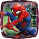 Μπαλόνι Τετράγωνο Spiderman Foil Πολύχρωμο 43εκ.