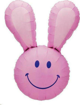 Μπαλόνι Foil Smiley Bunny Face 94cm