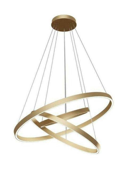 Maytoni Rim Pendant Light LED with Natural White Light Bronze