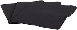 Bournas Medicals Zahnhandtuch Schwarze 2ply + 1ply ohne Dispenser 125Stücke