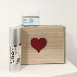 Collazen Love Box Skin Care Set for Moisturizing with Eye Cream & Face Cream