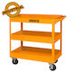 Ingco Rollbar Metallisch Werkzeugkiste B71.9xT36.5xH66.3cm