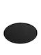 Espiel Wavy Plate Shallow made of Melamine Matte Black with Diameter 35cm MLB335K18-6