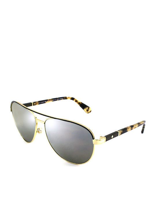 Kate Spade Emilyann Γυαλιά Ηλίου Μαύρα με Μεταλλικό Σκελετό Kate Spade Emilyann Γυαλιά Ηλίου Μαύρα με Μεταλλικό Σκελετό
