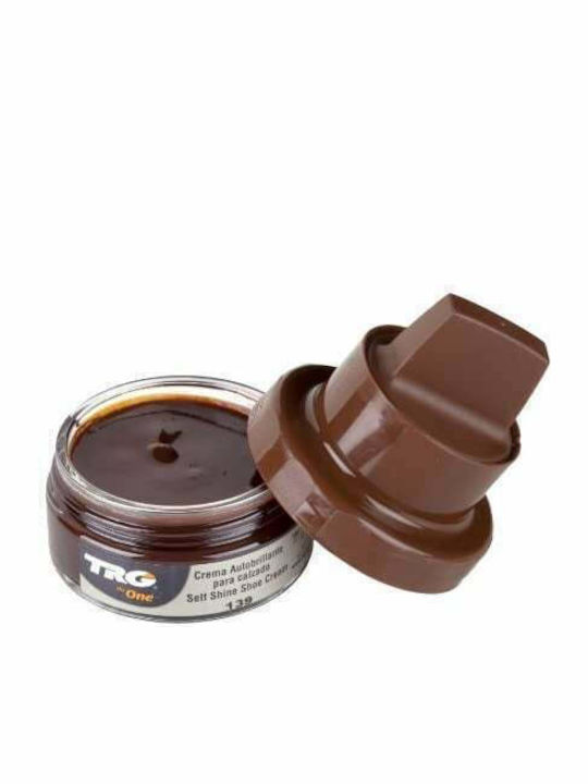 TRG the One Cream Kit Боя за Кожени обувки Средно кафяво 50мл 707
