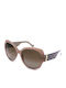 Liu Jo Women's Sunglasses with Brown Plastic Frame and Brown Gradient Lens
