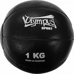 Olympus Sport Medicine Ball 1kg Black