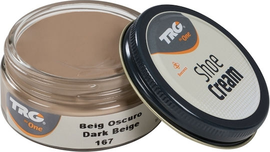 TRG the One Cream Dye for Leather Shoes Dark Beige 50ml