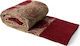 Silk Fashion 9217 Ριχτάρι Τετραθέσιου Καναπέ Chenille 180x320εκ. Κόκκινο