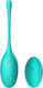 Zenn Remote Controlled Love Egg Δονητής Egg με Απομακρυσμένο Έλεγχο 17.5cm Turquoise