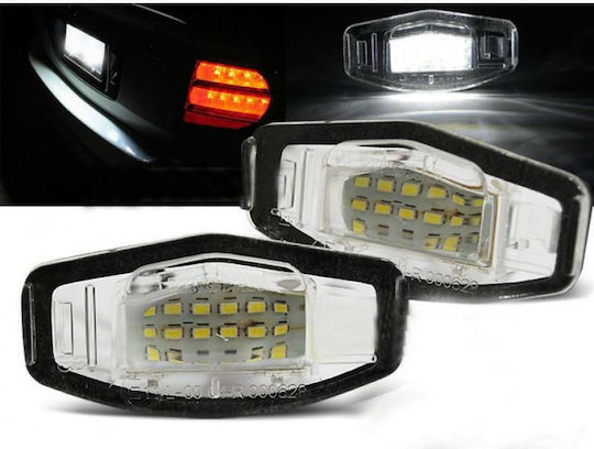 Vinstar Светлини за регистрационната табела LED 12V за Honda Съгласие / Граждански / Легенда 2бр
