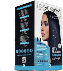 Alea Liso Supremo Kit Σετ Θεραπείας Μαλλιών με Κερατίνη για Ισιωτική, με Σαμπουάν και Μάσκα 4τμχ