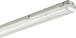 Sylvania Single-Ended Outdoor Lighting Batten T8 with 2 Slots for LED Bulbs 58W 156cm