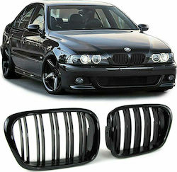 Carner Καρδιές Μάσκας BMW 5er E39 Limo Touring 1995-2003 M4 Look Glossy Black