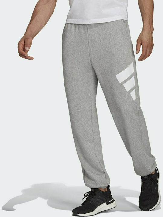 Adidas Sportswear Future Icons Παντελόνι Φόρμας με Λάστιχο Medium Grey Heather