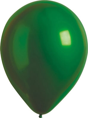 Set of 50 Balloons Latex Green Satin Luxe 28cm Emerald