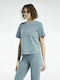 Reebok Classics Natural Dye Femeie Sport Bumbac Bluză Mâneci scurte Midnight Pine