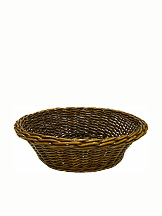 Art et Lumiere Bread Basket made of Bamboo Brown 29x29x10cm