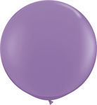 Set of 2 Balloons Latex Purple Round