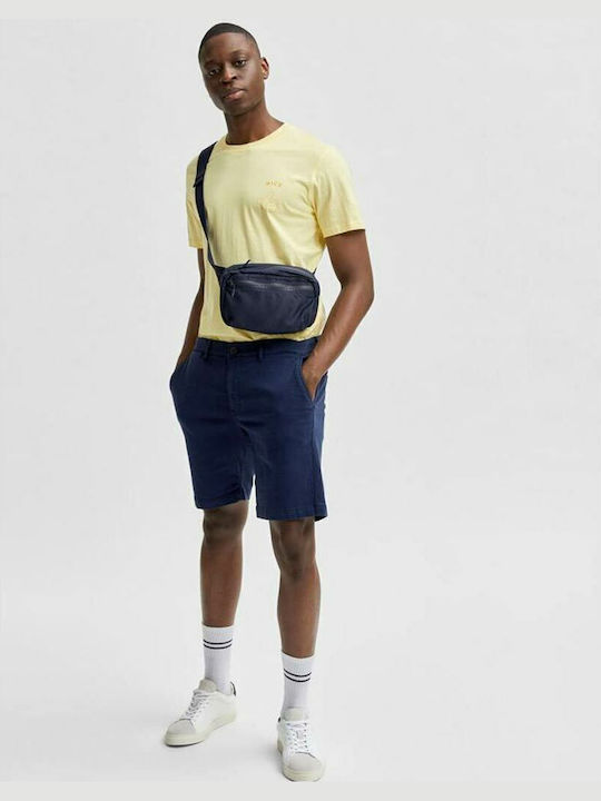 Selected Herrenshorts Chino Marineblau