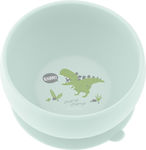 Stephen Joseph Baby Food Bowl Dinosaur made of Silicone Green