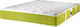 House Mat Galaxy Halbdoppelt Ergonomisches Matratze Schaum / Latex 110x200x30cm mit Aloe Vera