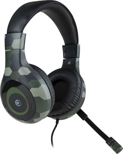 Bigben Interactive Stereo Over Ear Gaming Headset cu conexiune 3,5mm Verde