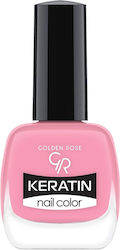 Golden Rose Keratin Luciu Oja Roz 27 10.5ml