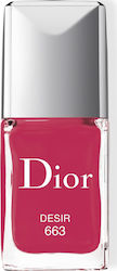 Dior Vernis Gloss Βερνίκι Νυχιών Μακράς Διαρκείας Φούξια 663 Desir 10ml