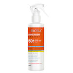 Froika Sunscreen Dry Waterproof Crema protectie solara Mist pentru Corp SPF50 în Spray 250ml
