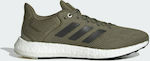Adidas Pureboost 21 Ανδρικά Αθλητικά Παπούτσια Running Πράσινα