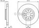 Bosch Brake Discs Front 2pcs for Audi A4 / A6 Seat Exeo Skoda Superb Volkswagen Passat Audi / Seat / VW
