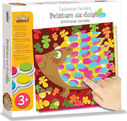 Crealign Painting Ζωάκια Δακτυλομπογιές for Children 3++ Years