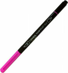 Lyra Aqua Brush Duo Μαρκαδόρος Σχεδίου Ροζ 4mm