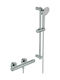 Ideal Standard Ceratherm Shower Column with Bathtub Mixer 56.5cm Silver