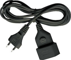 Brennenstuhl BCR2040 Extension Cable Cord 2x0.75mm²/5m Black