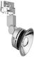 Megaman Einzel Spot mit Fassung null in Silber Farbe