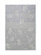 Nattiot Little Nature Bleu Kids Rug Gri 115x170cm