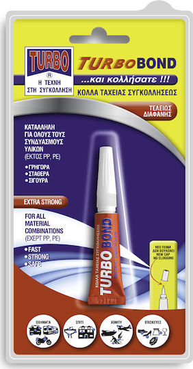 Turbo Blister Liquid Construction & Heavy Duty Glue Transparent 10gr 94110