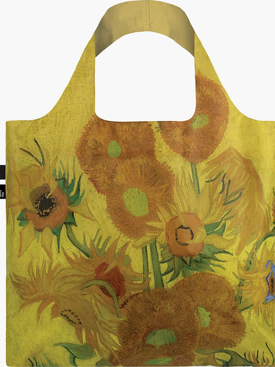 Loqi Van Gogh Sunflowers Textilă Geantă de Cumpărături în culoarea Galben Loqi Van Gogh Sunflowers Textilă Geantă de Cumpărături în culoarea Galben