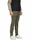 Kids' Cargo Fabric Pants Green