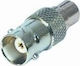 Anga Μετατροπέας BNC female σε RCA female Ασημί 1τμχ 271-132-10